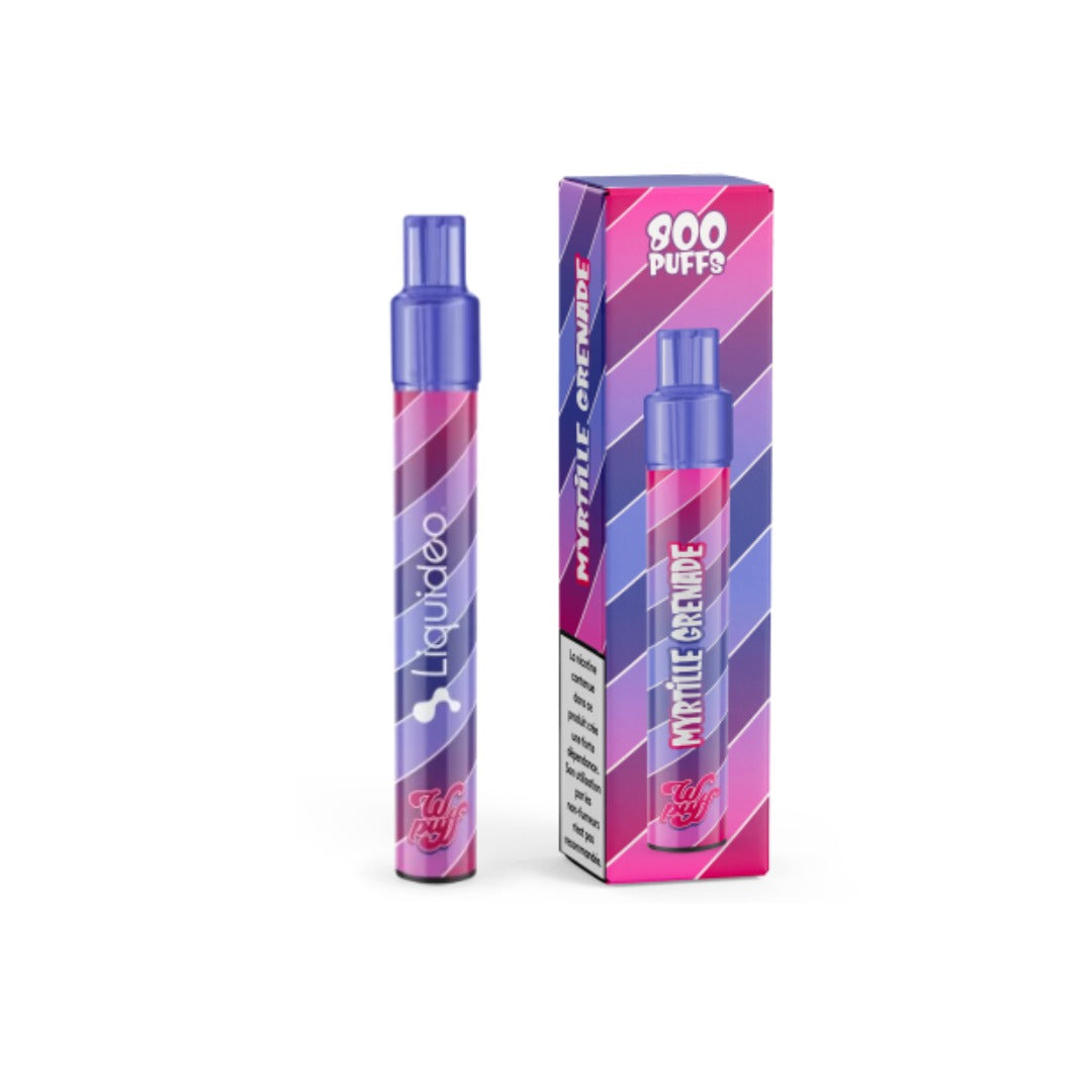 Puff Wpuff 2.0 Liquideo - Starter Kit 800 Puffs